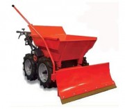 Mini Dumper avec chasse neige 