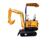 Mini pelle pour travaux divers
