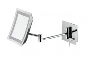 Miroir carré 3X avec lumière intégrée