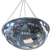 Miroir de sécurité 1/2 sphère incassable