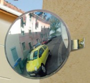 Miroir de sécurité parking 