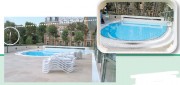 Miroir de surveillance extérieur pour piscine