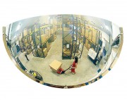 Miroir hémisphérique pour espaces privés