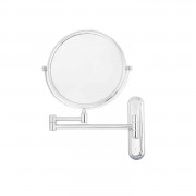 Miroir de maquillage en laiton 200 mm grossissement 3x