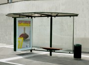 Mobilier urbain abribus 