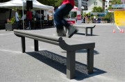 Mobilier urbain pour skatepark 