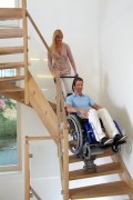 Monte escalier standard pour fauteuil roulant