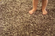 Moquette semi unie style shaggy