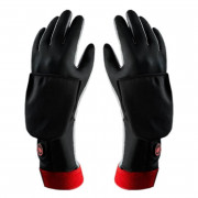 Moufles chauffantes avec sous gants