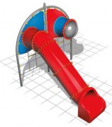 Multi jeux avec toboggan tunnel