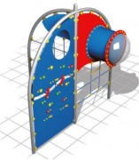Multijeu à grimper pour espace vert