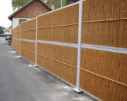 Mur anti bruit végétalisable