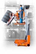 Nacelle automotrice de logistique de pneus