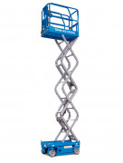 Nacelle à ciseaux électriques - Hauteur 7,6 m - Charge 110 kg