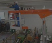Nacelle verticale 8m déport 3m