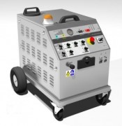 Nettoyeur vapeur automatisé pour tapis de convoyeurs en industrie