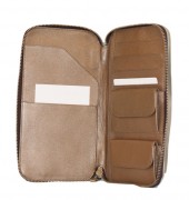 Organiseur en cuir