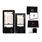 Pack borne de commande fast-food
