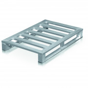 Palette en aluminium 1500 kg - Dim. L1200 x l800 ou 1000 x H150 mm