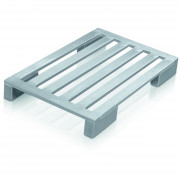 Palette aluminium 1000 kg avec pieds longs