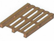 Palette légère en bois