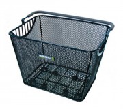 Panier arrière maille serrée pour vélo