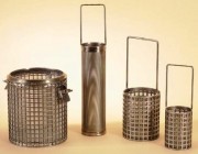 Panier cylindrique ou carré avec anse