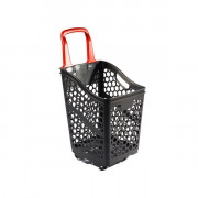 Panier d’achat à roulettes B65 Smooth Basket - 65 L - L.498 x P.387 x H.860 mm - Coloris au choix