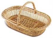 Panier décoratif en osier