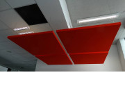 Panneau acoustique pour bureau - Suspendu, mural ou sur pieds - Ep. 50 mm - Coefficient d’absorption : ?w = 0,95