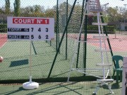 Panneau affichage score tennis 