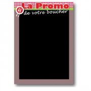 Panneau ardoisé de promotion boucherie
