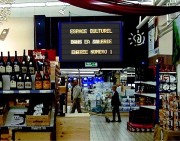 Panneau d'affichage lumineux pour magasin
