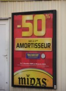 Panneau d'affichage publicitaire