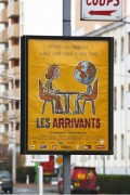 Panneau d'affichage sur poteau simple face