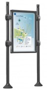 Panneau d'information extérieur simple face 1200 x 1600