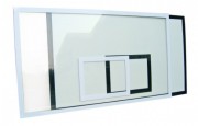 Panneau de basket transparent