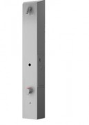 Colonne de douche thermostatique avec minuteur jeton
