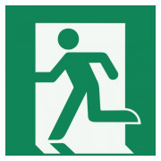 Panneau Issue De Secours Flèche Gauche