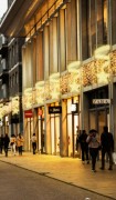 Panneau lumineux vertical motif étoile et ruban