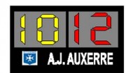 Panneau sportif lumineux