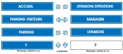 Panneau standard de direction
