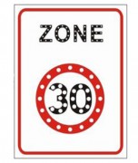 Panneau zone 30 à Led lumineux et dynamique
