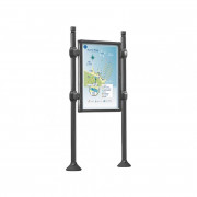 Panneau-vitrine d'information extérieur