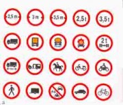 Panneaux de signalisation routière en PS Choc