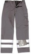Pantalon du pluie avec bandes réfléchissantes