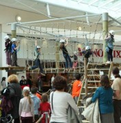 Parcours acrobatique mobile