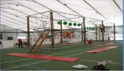 Parcours acrobatique transportable