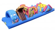 Parcours aquatique gonflable