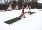 Parcours mini golf en aluminium itinérant 